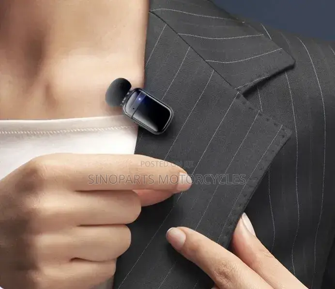Wireless Lavalier Microphone Mini Clip Mic for Video Recording