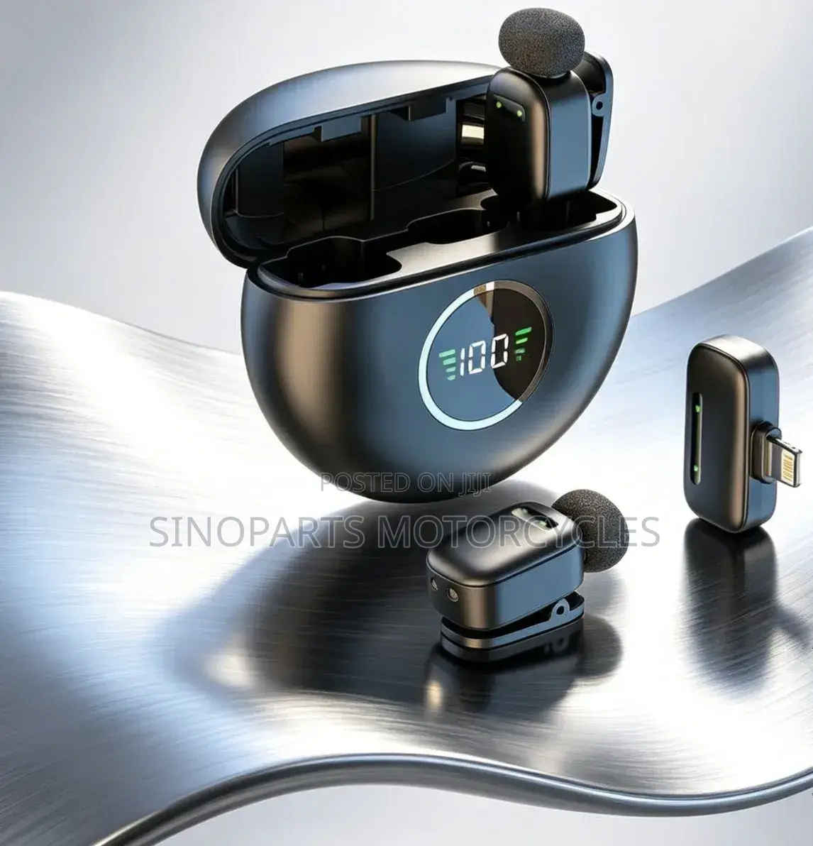 Wireless Lavalier Microphone Mini Clip Mic for Video Recording