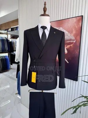 Mario Casas Double-Breasted Suit