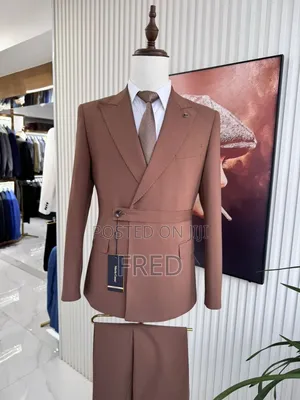 Mario Casas Double-Breasted Suit