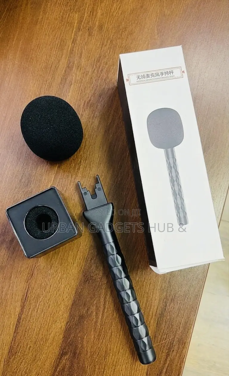 Hand-Held Microphone Stick