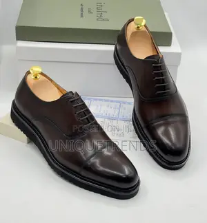 Quality Berluti Coffee Brown Leather Shoe ( Coffee)