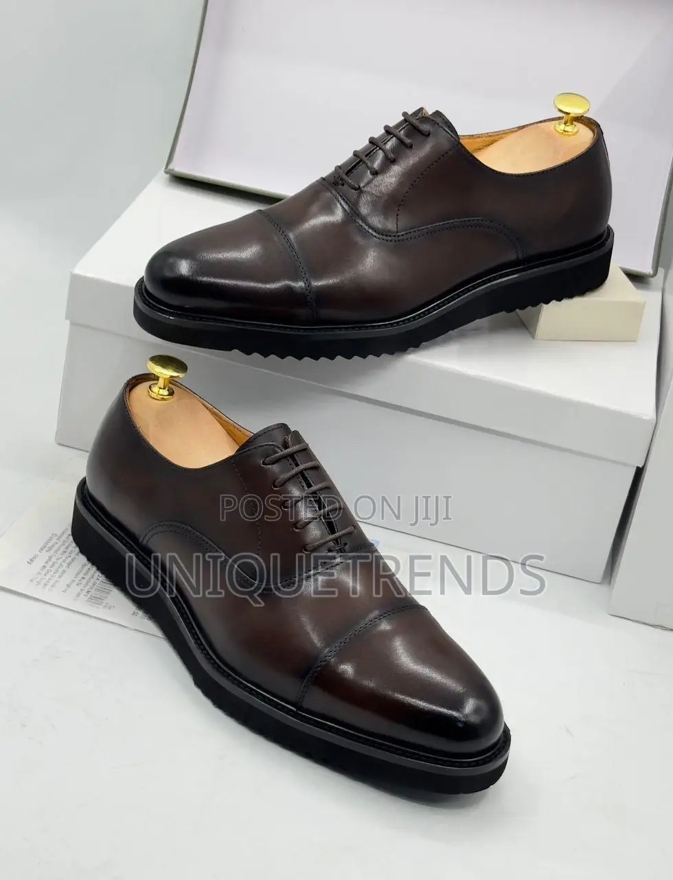 Quality Berluti Coffee Brown Leather Shoe ( Coffee)