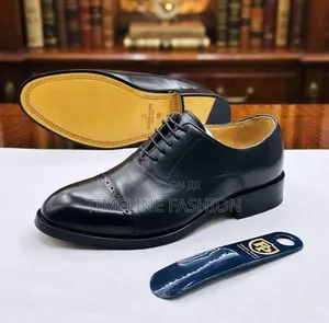 Genuine Leather Frank Perry Executive Men's Lace Shoes