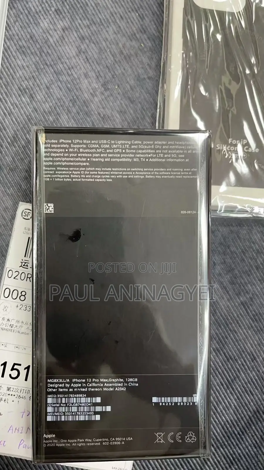 New Apple iPhone 12 Pro Max 128 GB Gray