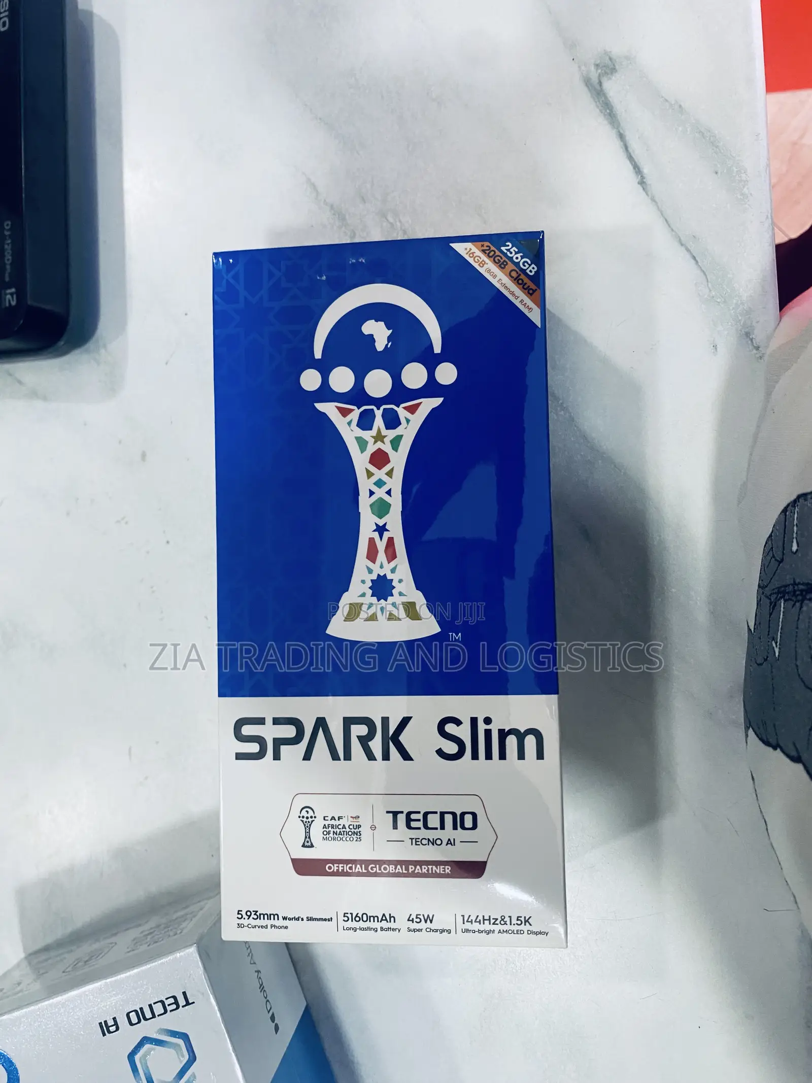 New Tecno Spark Slim 256 GB Black