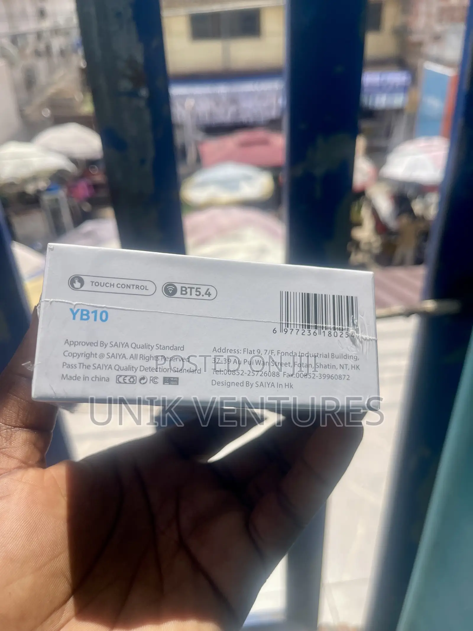 Brand New Saiya Yb10 Wireless Earbuds (Anc + Enc)