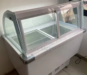 Urgent Sale – 12 Pan Ice Cream Display Freezer