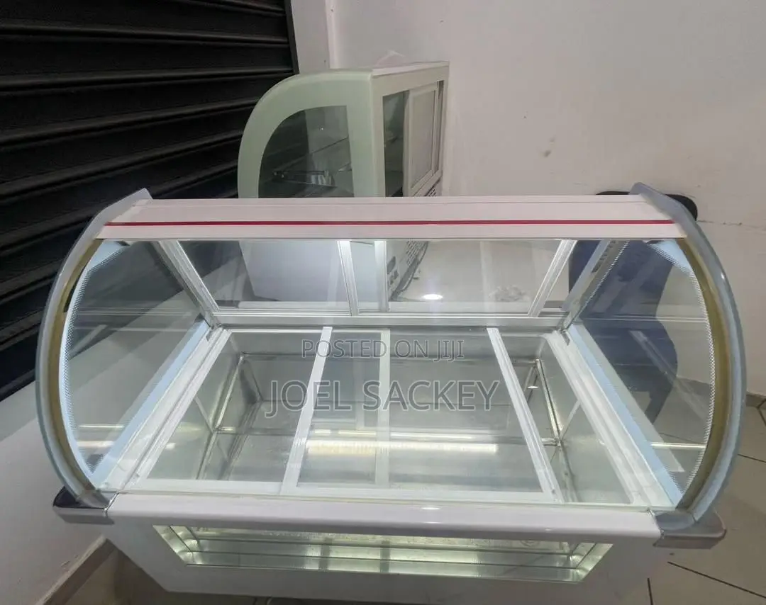 Urgent Sale – 12 Pan Ice Cream Display Freezer