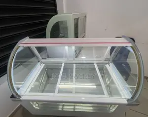 Urgent Sale – 12 Pan Ice Cream Display Freezer