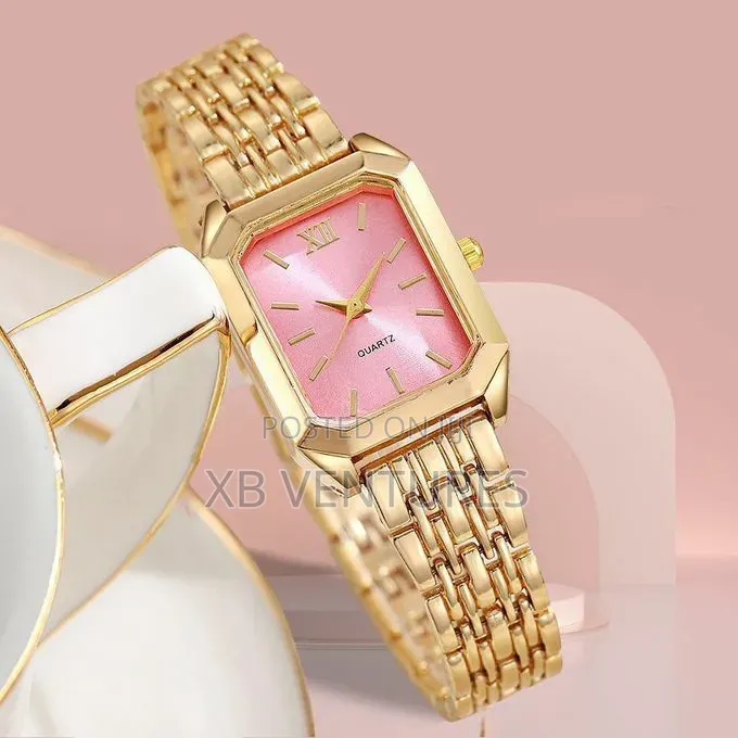 Hot Selling Women Minimalist Square Quartz Watc