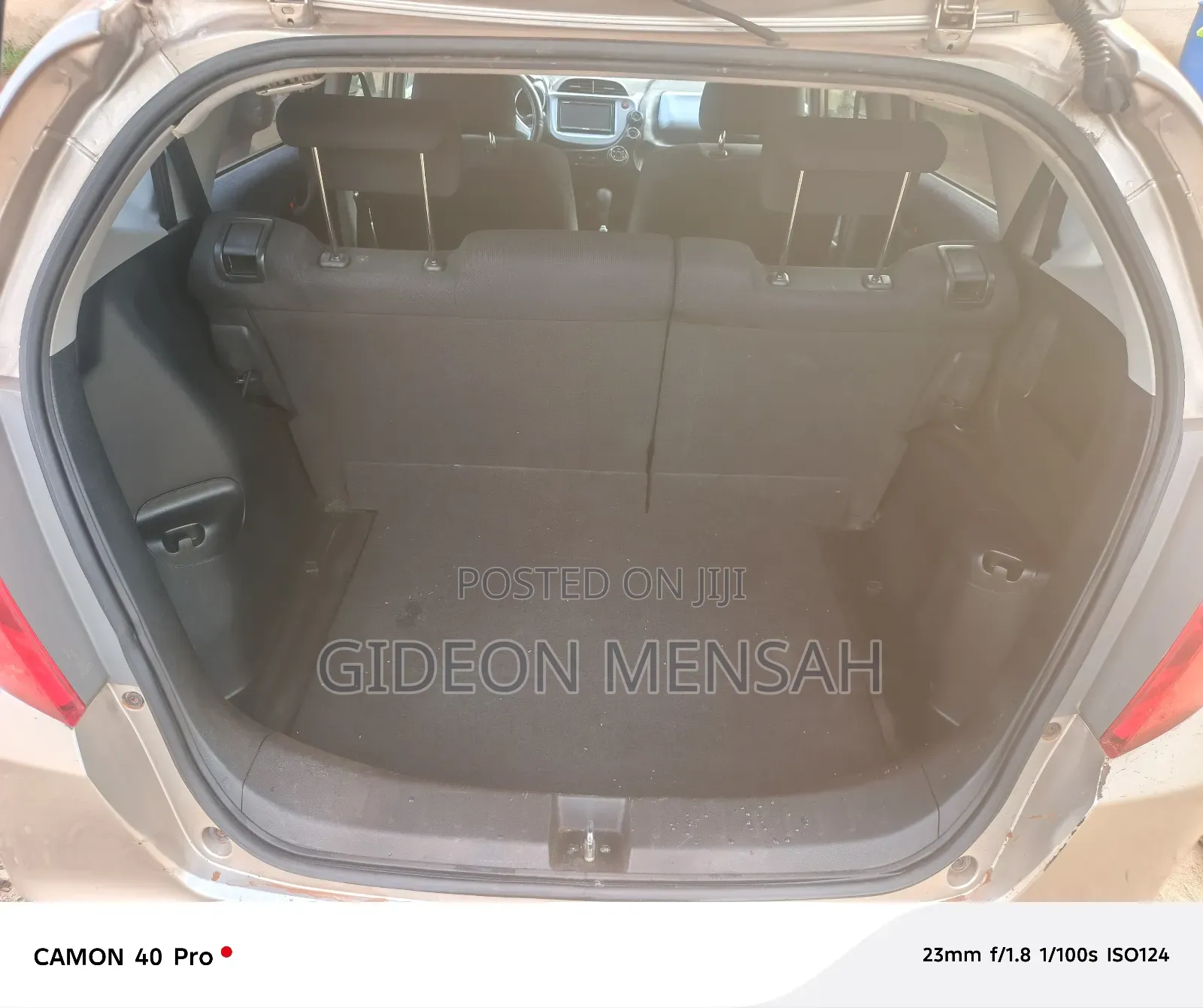Honda Fit Automatic 2012 Gray
