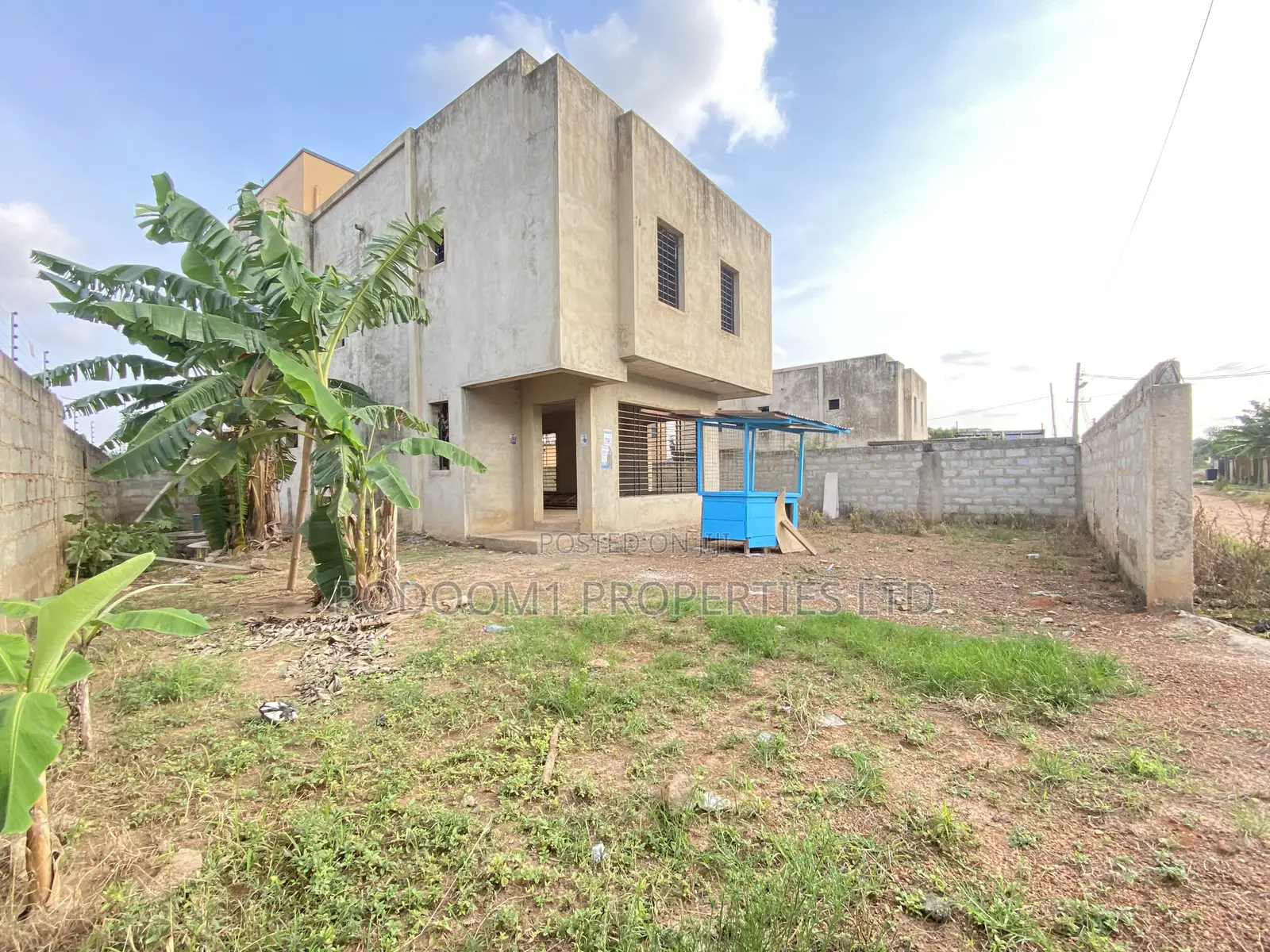 2 Units of 3 Bedrooms House With Half Plot of Land at Ayi Mensah