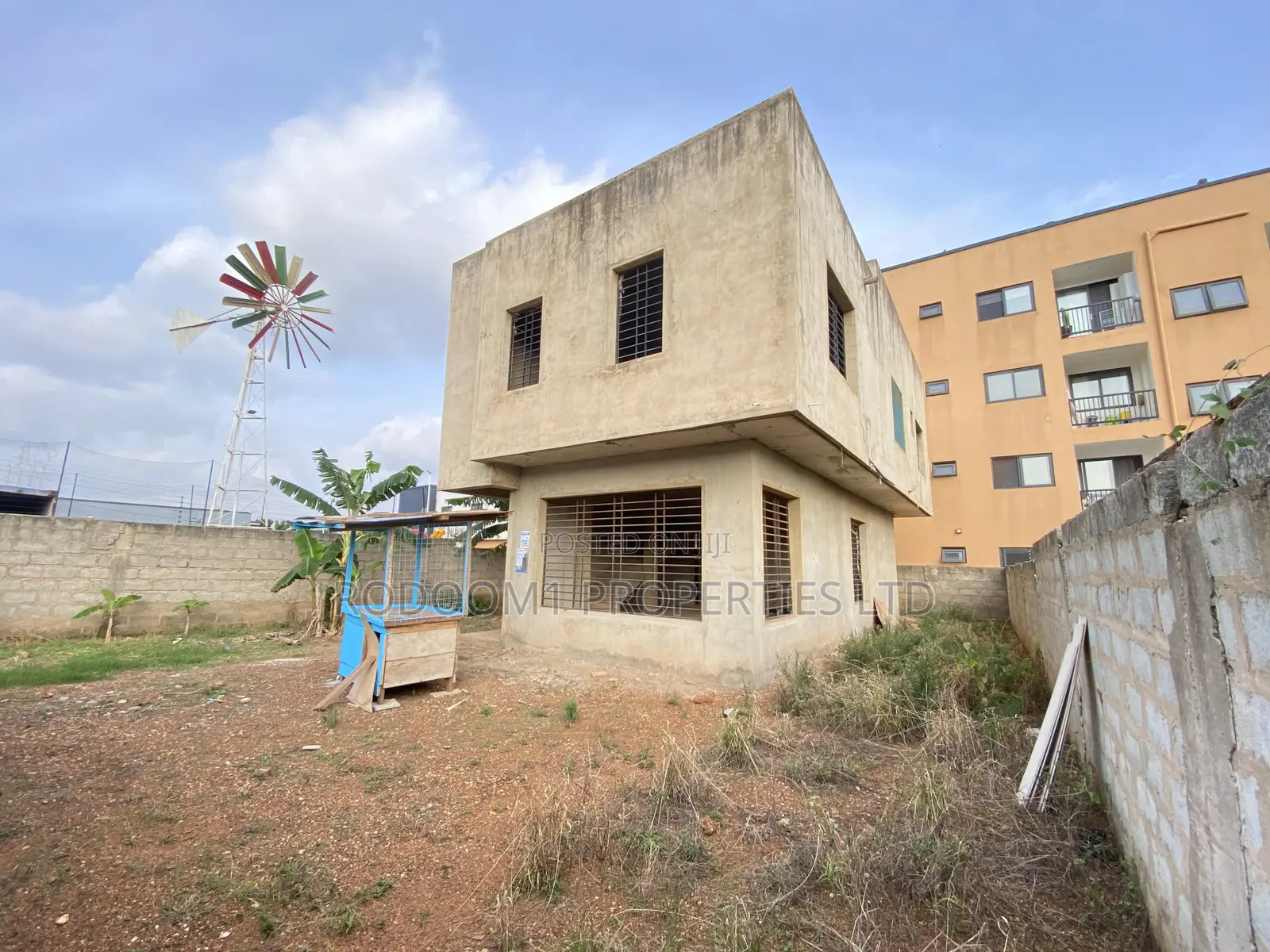 2 Units of 3 Bedrooms House With Half Plot of Land at Ayi Mensah