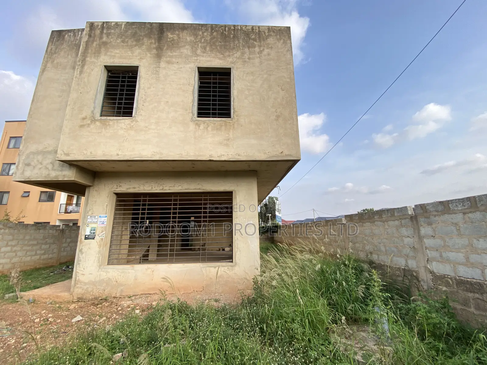 2 Units of 3 Bedrooms House With Half Plot of Land at Ayi Mensah