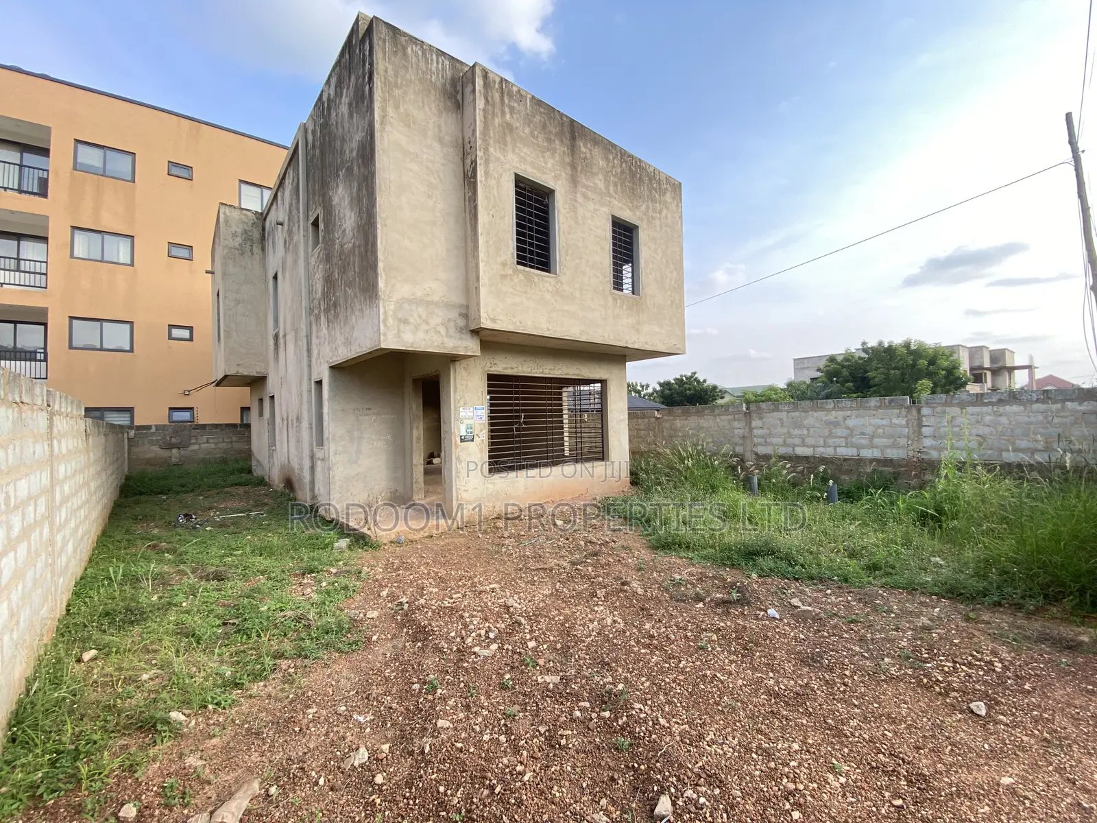 2 Units of 3 Bedrooms House With Half Plot of Land at Ayi Mensah