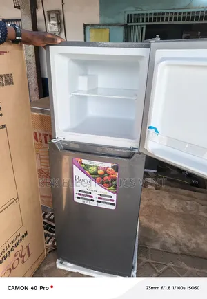 Roch 138liters Double Door Refrigerator
