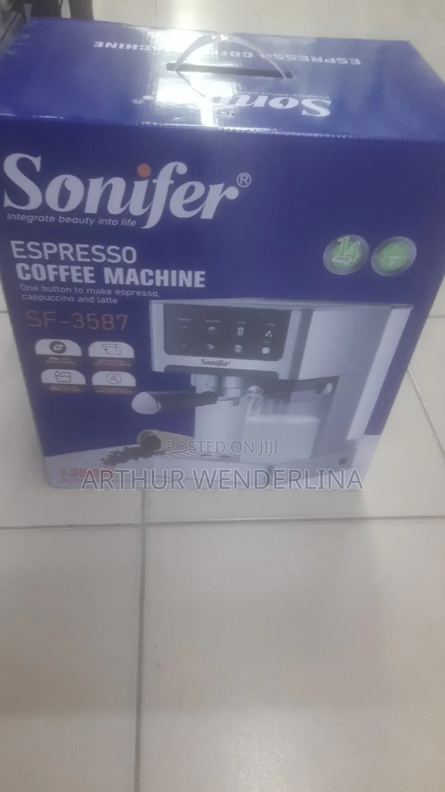 Sonifer Sf-3587 Multifunctional Espresso Coffee Maker