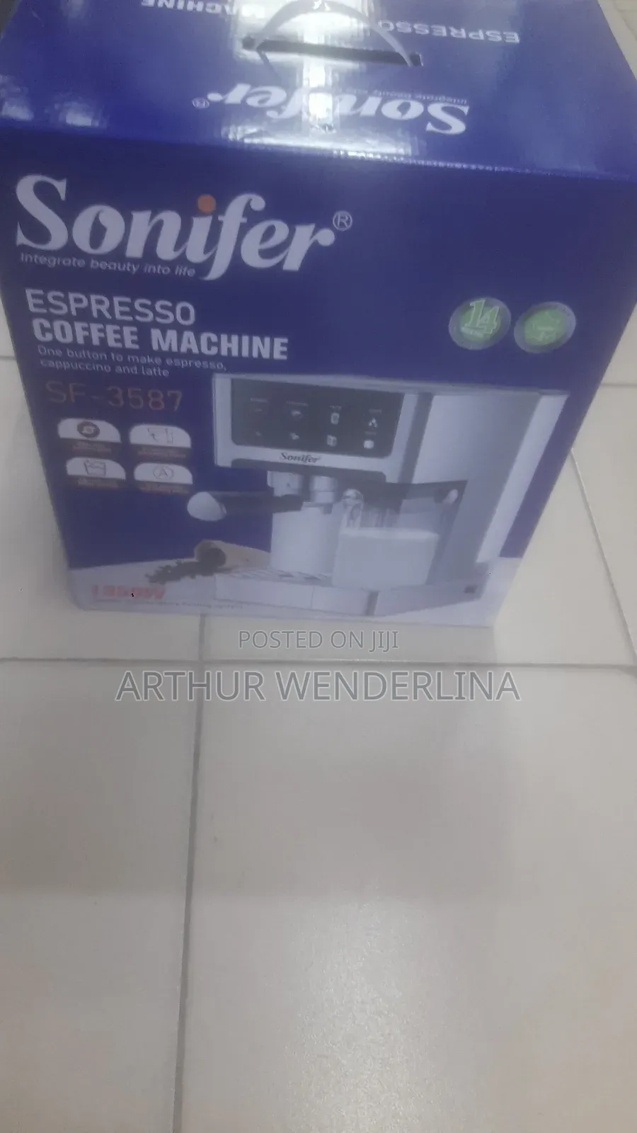 Sonifer Sf-3587 Multifunctional Espresso Coffee Maker