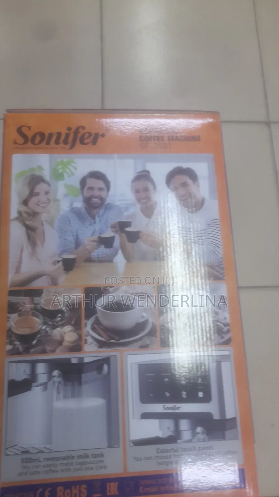 Sonifer Sf-3587 Multifunctional Espresso Coffee Maker