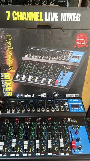 Raw Yamaha Mixer Live 7