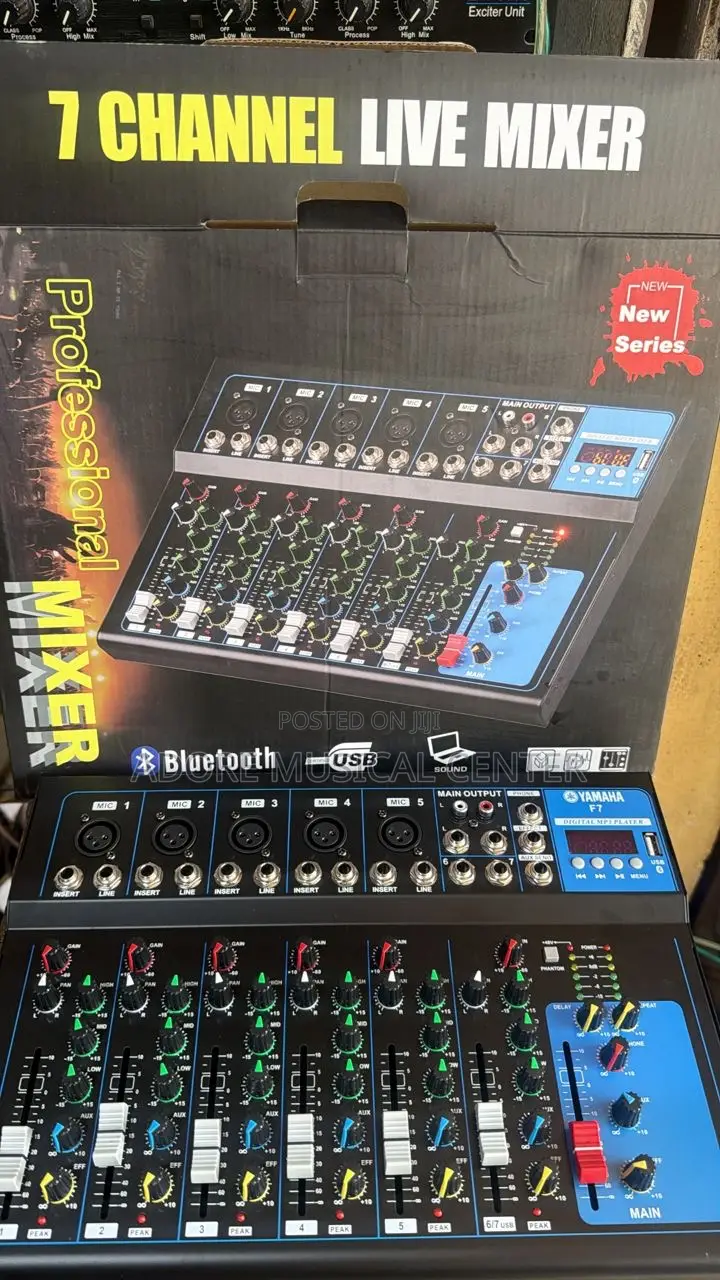 Raw Yamaha Mixer Live 7