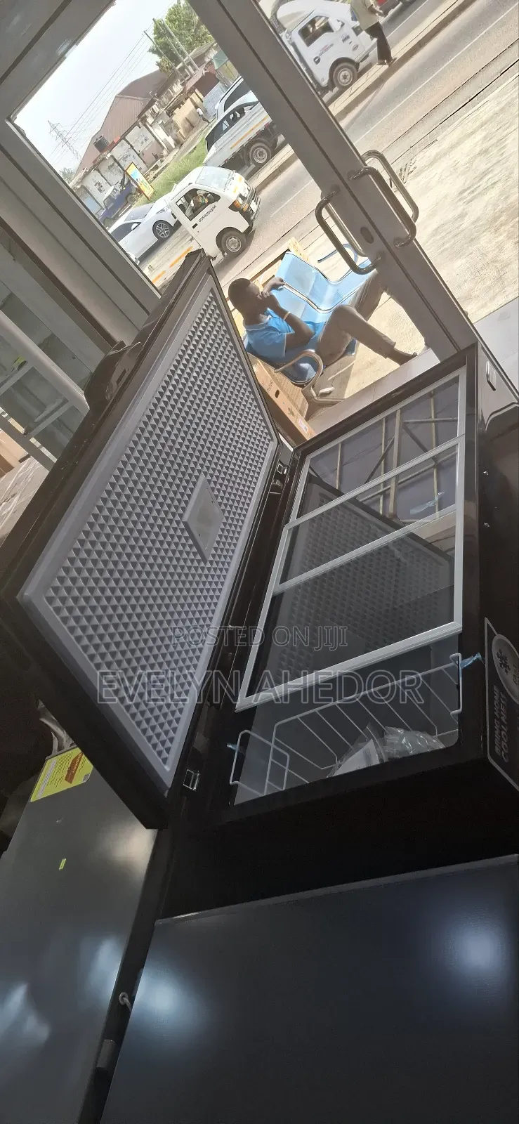 Nasco 400l Chest Freezer Black Colour Brand New for Sale