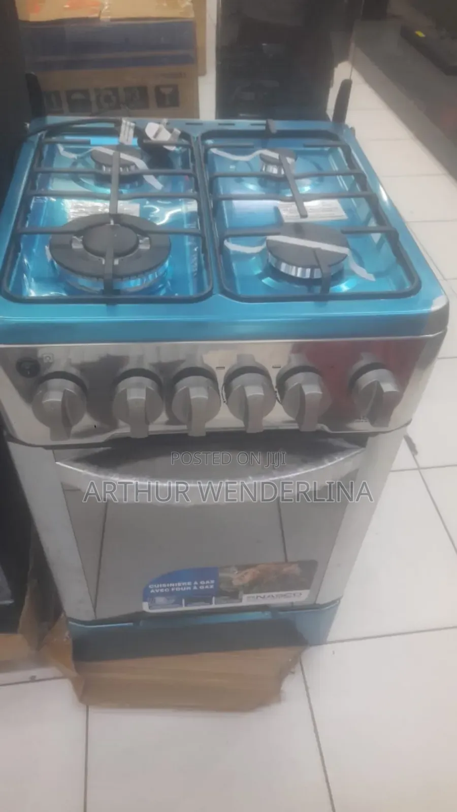 Nasco 4 Bùrner Gas Stove With Oven