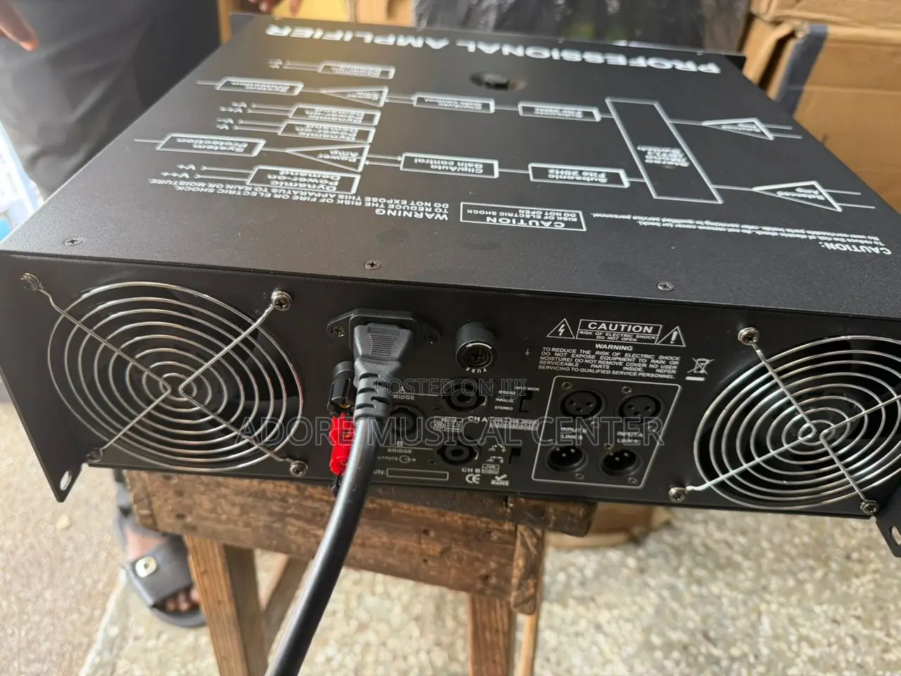 Ev P 8300 Bass Power Amplifier