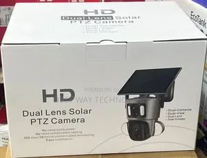 PTZ Solar 4g Dual Lens Camera 6mp Ubox App