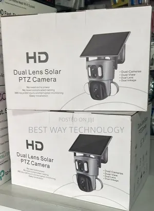 PTZ Solar 4g Dual Lens Camera 6mp Ubox App