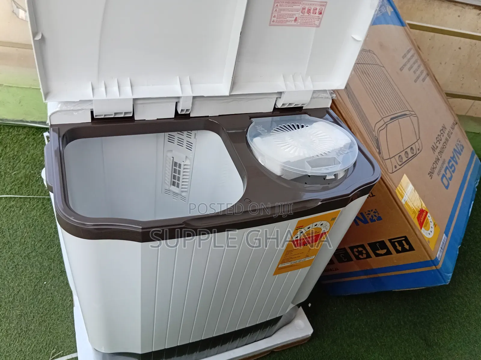 Nasco 5kg Twin Tub Washing Machine – Compact Power Foreveryday Laundry