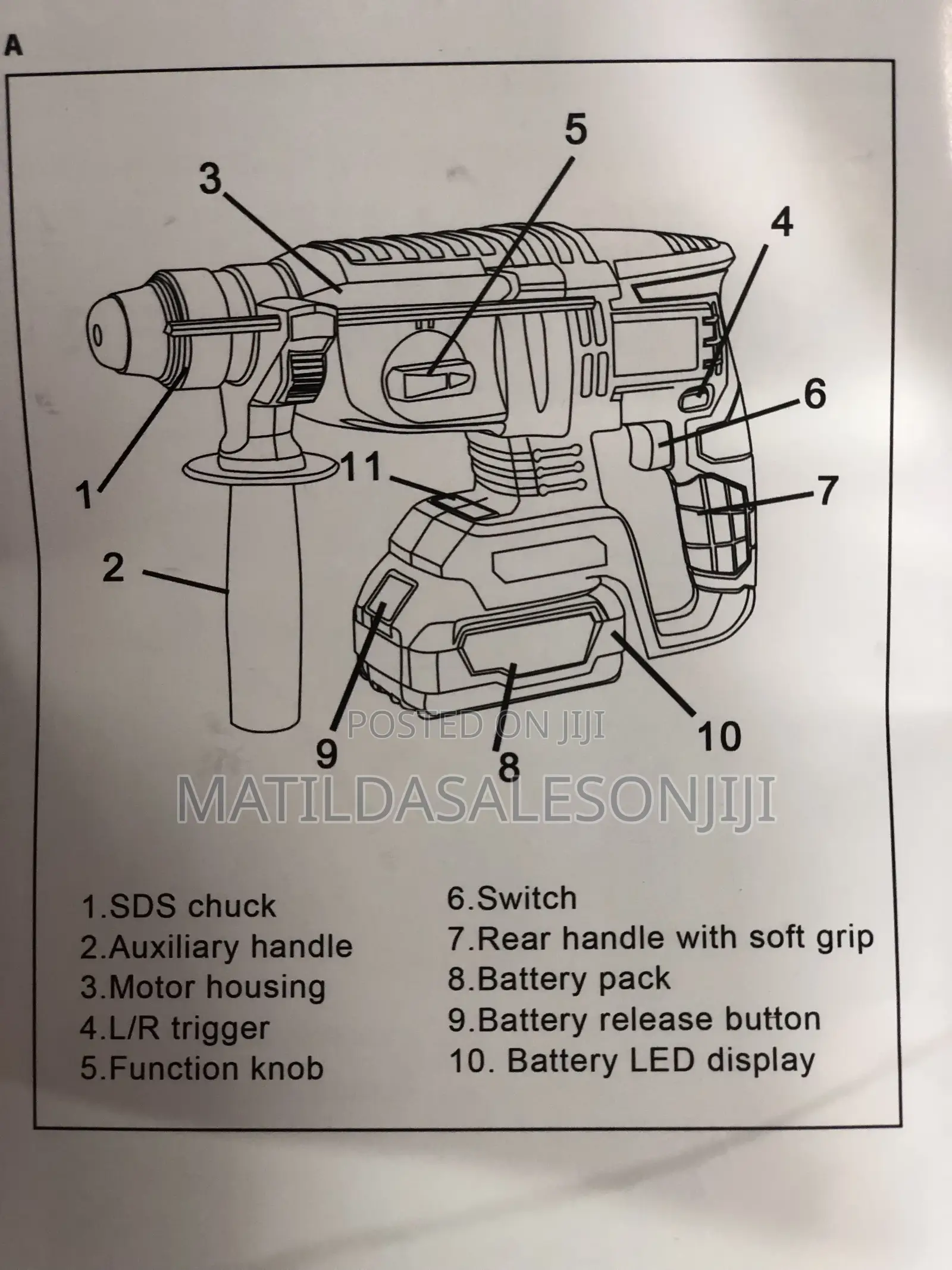 Cordless Rotary Hammer