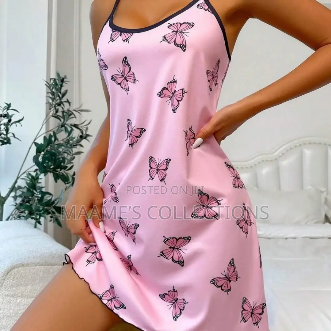 Women's Heart Print Camisole Nightgown/ Sleepwear/ Loungewear