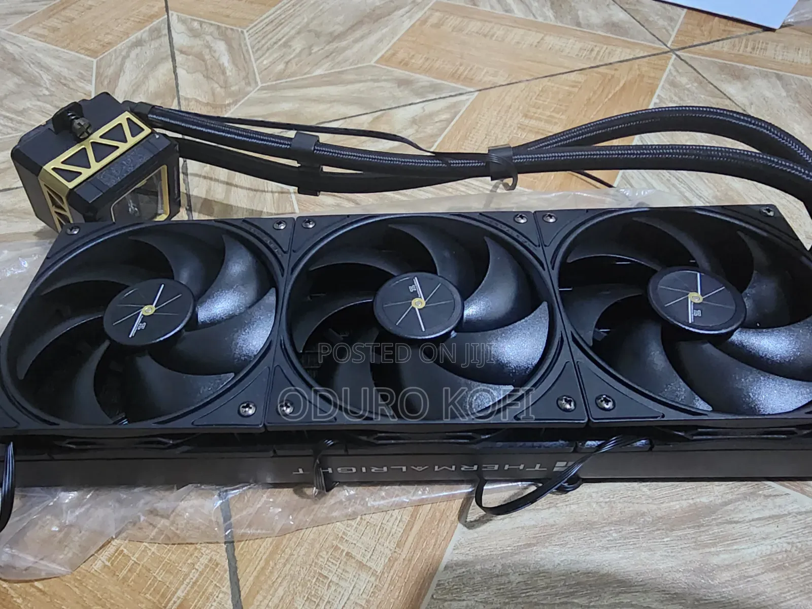 Thermalright Pro 360mm Aio With LCD Detachable Screen(Blackamd Gold)