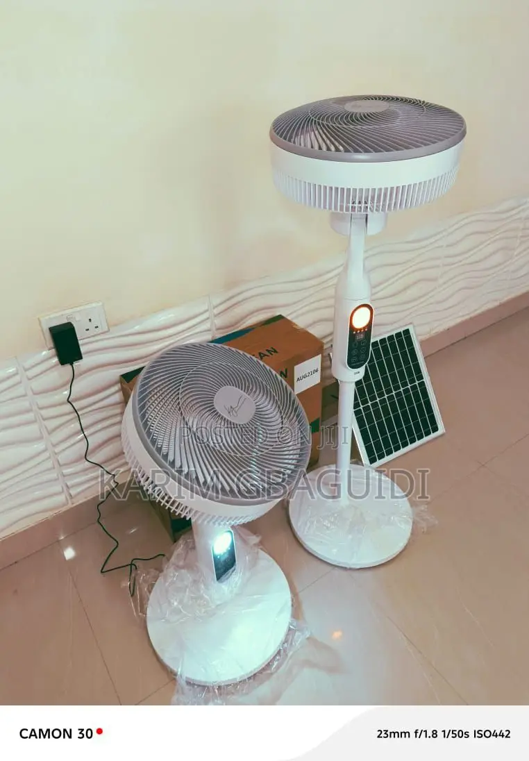 Solar Fan With 360° Rotation