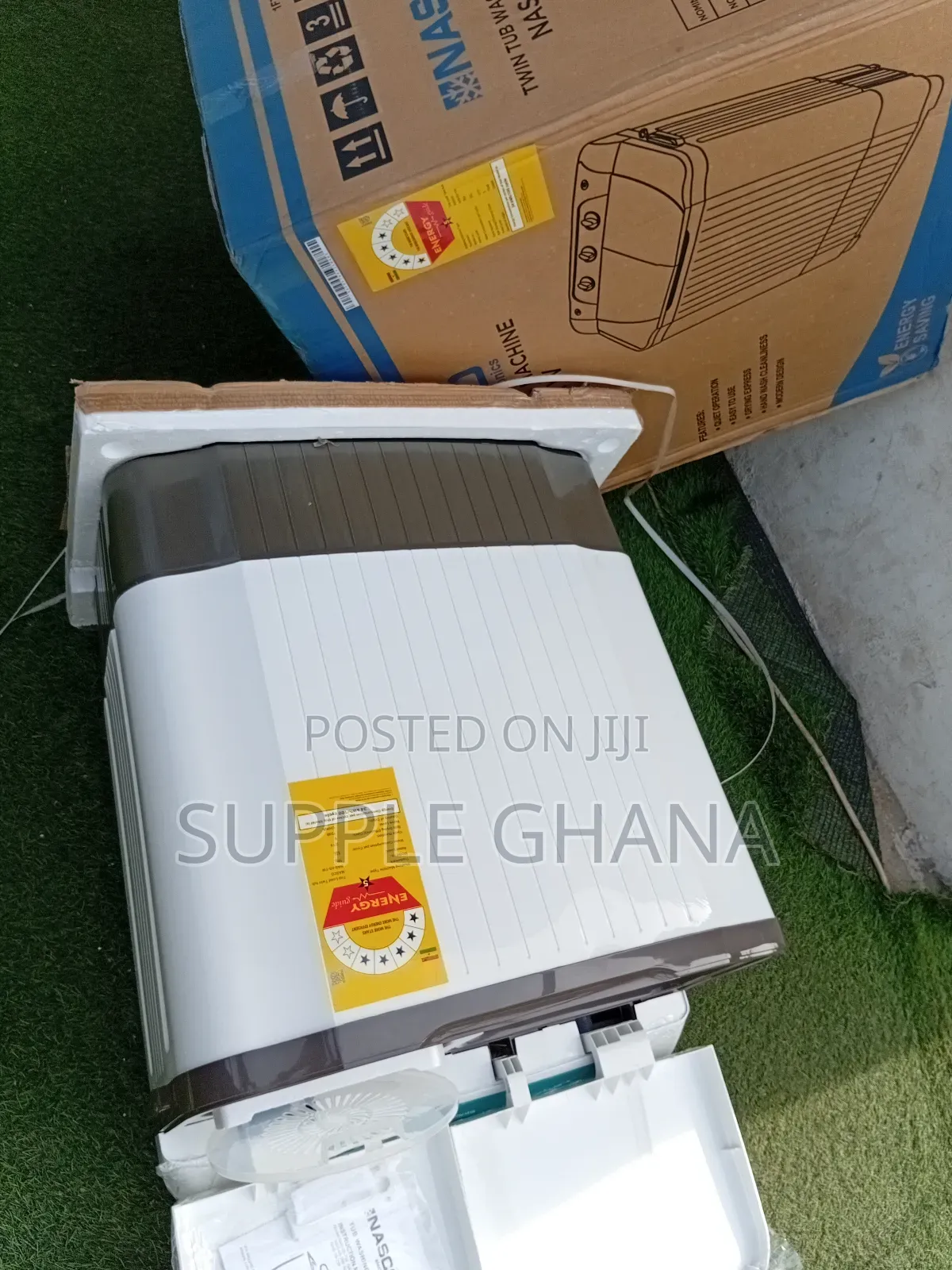 Nasco 5kg Twin Tub Washing Machine – Simple, Fast, Effective