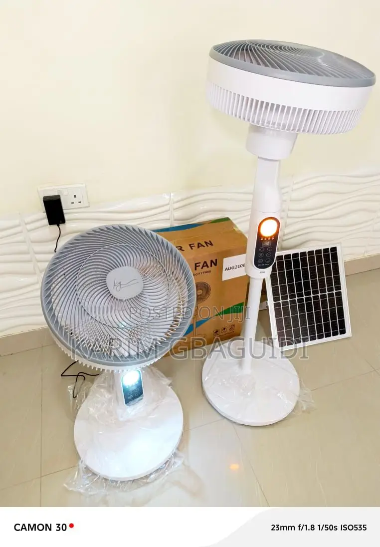 Solar Fan With 360° Rotation