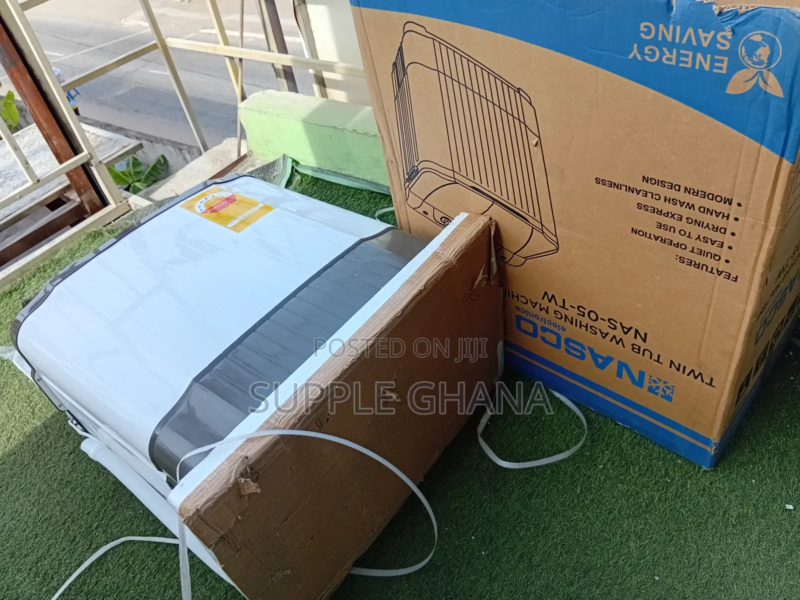 Nasco 5kg Twin Tub Washing Machine – Designed for Everyday Ease