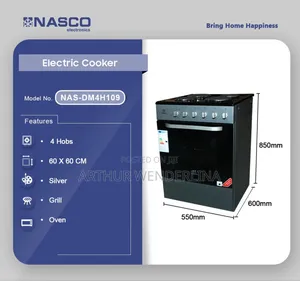 Nasco Electric Stove With 4 Burner