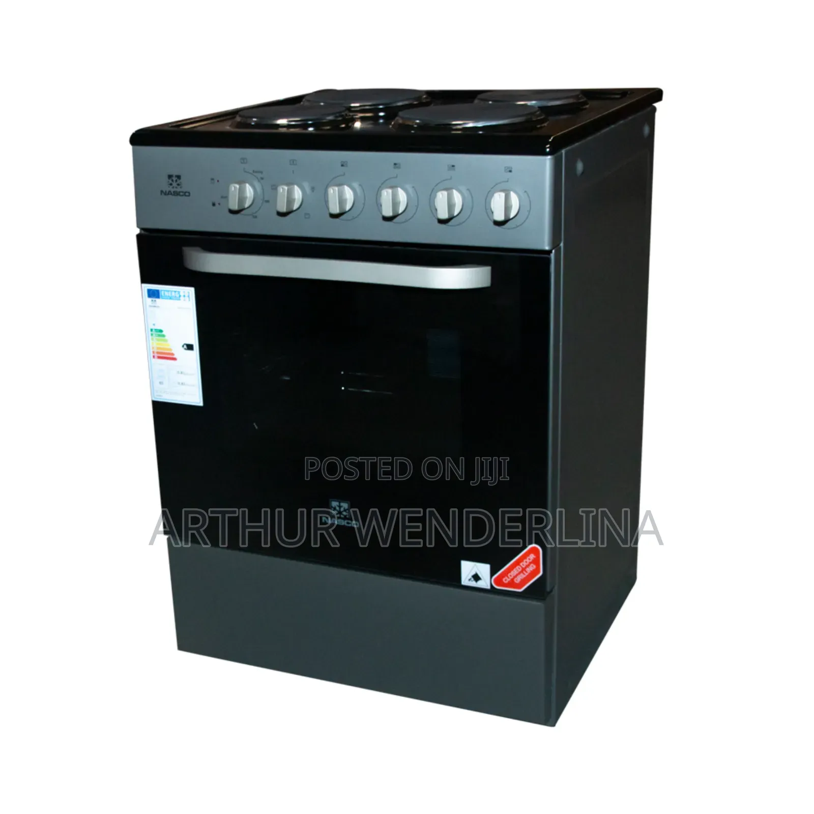 Nasco Electric Stove With 4 Burner