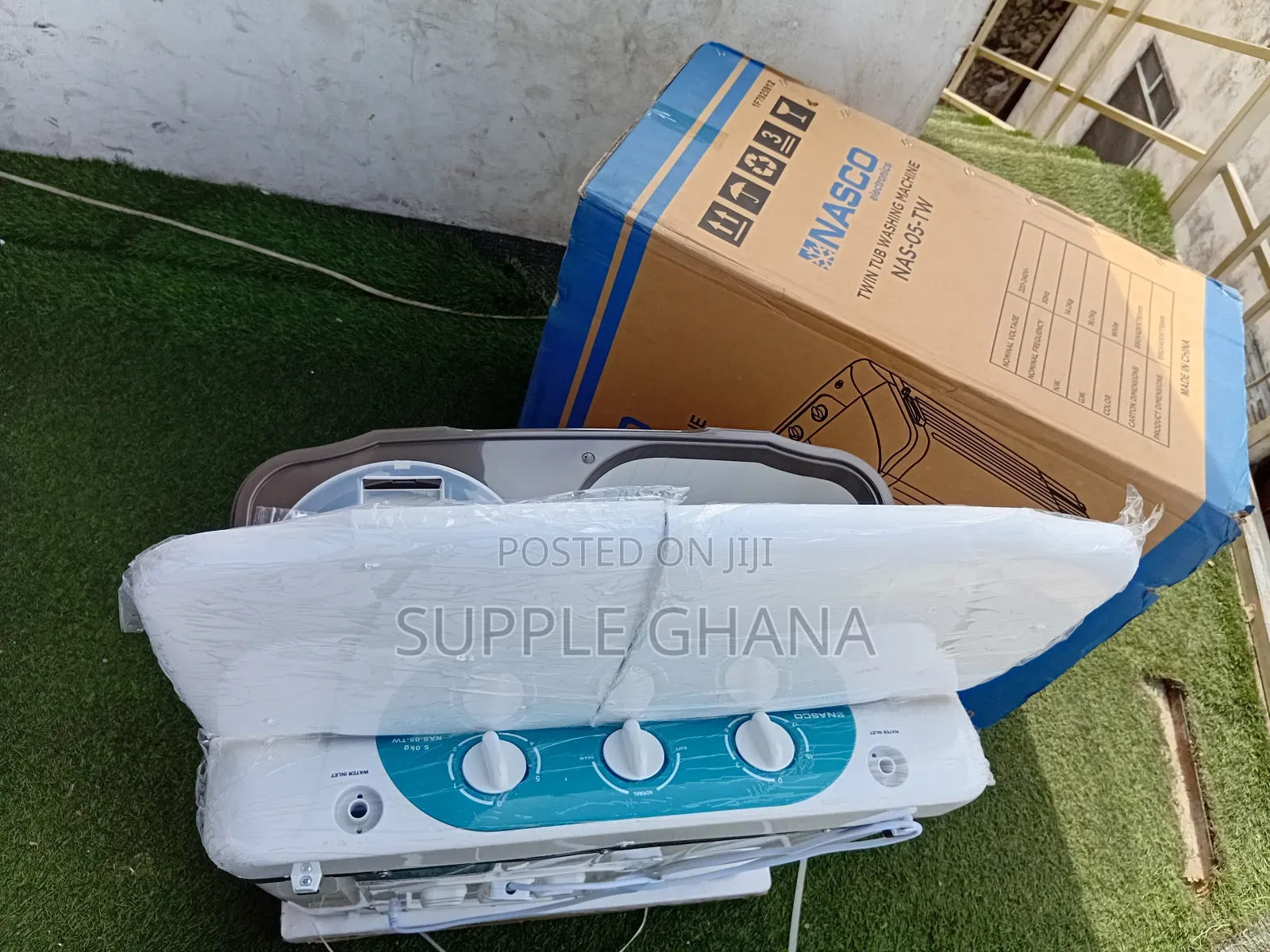 Nasco 5kg Twin Tub Washing Machine – Clean Smarter, Not Harder