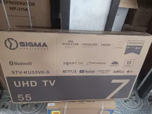 Sigma 55 Uhd Tv Power, Tv That Commands Every Moment.