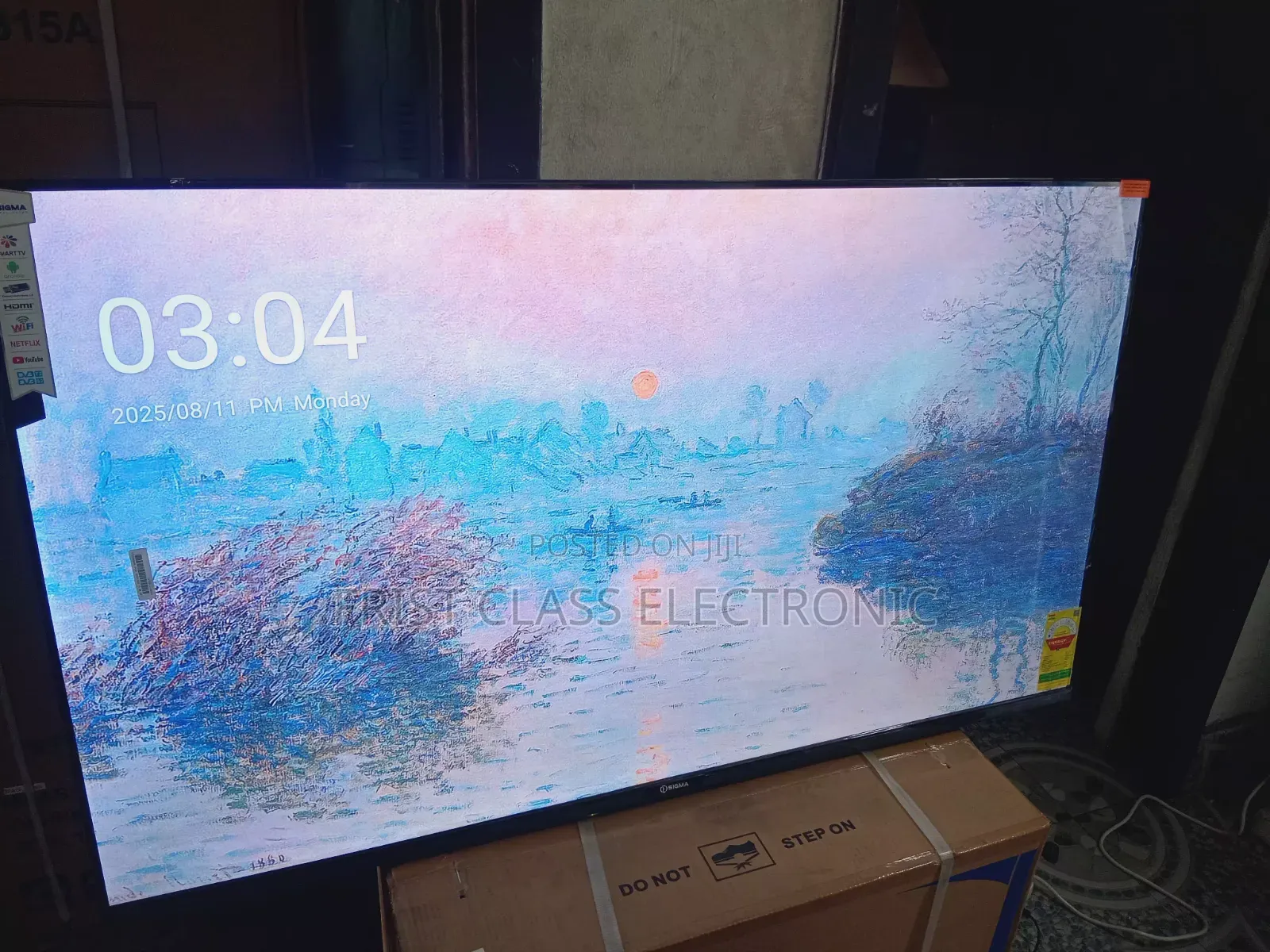 Sigma 55 Uhd Tv Energy, Tv That Lights Your Space.