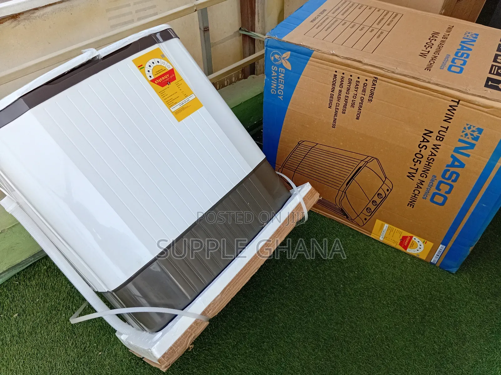 Nasco 5kg Twin Tub Washer – Perfect Laundry Partner for Homes