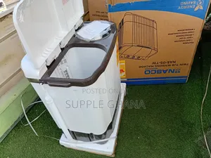 Nasco 5kg Twin Tub Washing Machine – Designed for Fast Washing