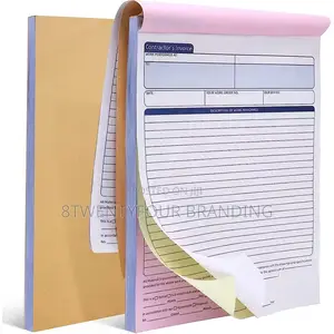 Receipt Invoice Booklets (A4 - A5 Sizes Bulk Printing Only)