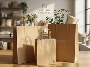 Brown Bag With Handle