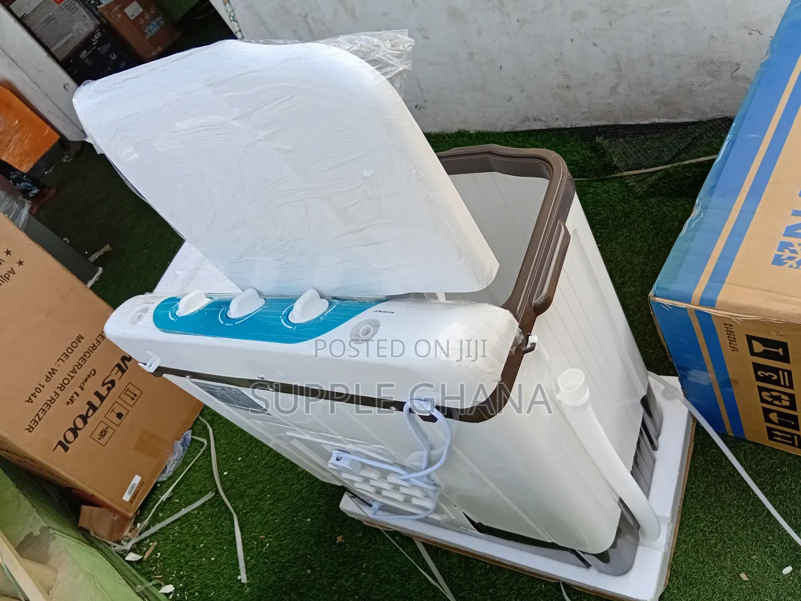 Nasco 5kg Twin Tub Washing Machine – Ideal for Compact Living