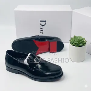 Christian Dior Executive Men's Luxury Shoes Size 39_46 Black
